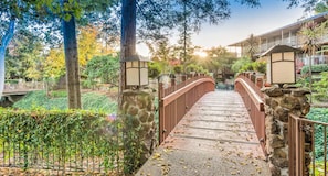 Property grounds - 2 Relaxing Unit with Heated Pool, Free Parking & Breakfast in Palo Alto (Palo Alto)