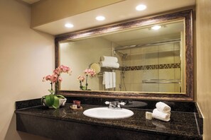 Hair dryer, towels