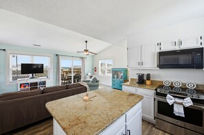 Interior - Just updated - Private Beach Access - Ocean View - Fire pit and Media Room (Holly Ridge)