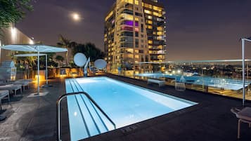 Una piscina climatizada