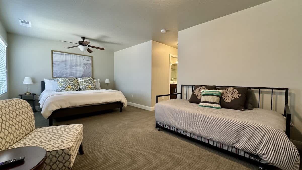 3 chambres, Wi-Fi gratuit, draps fournis