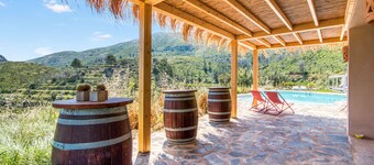 Casa rural 'La Ruta Naranja' con vistas al mar, Wi-Fi y aire acondicionado