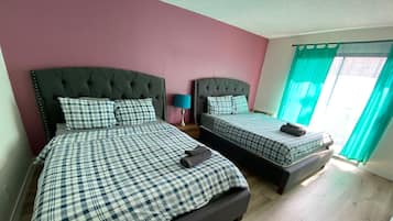 2 habitaciones, wifi y ropa de cama