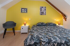 2 habitaciones, wifi gratis y ropa de cama 