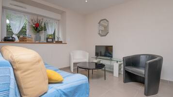 Fernseher, Tischtennisplatte