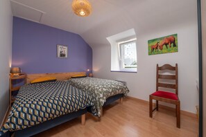 2 habitaciones, wifi gratis y ropa de cama 