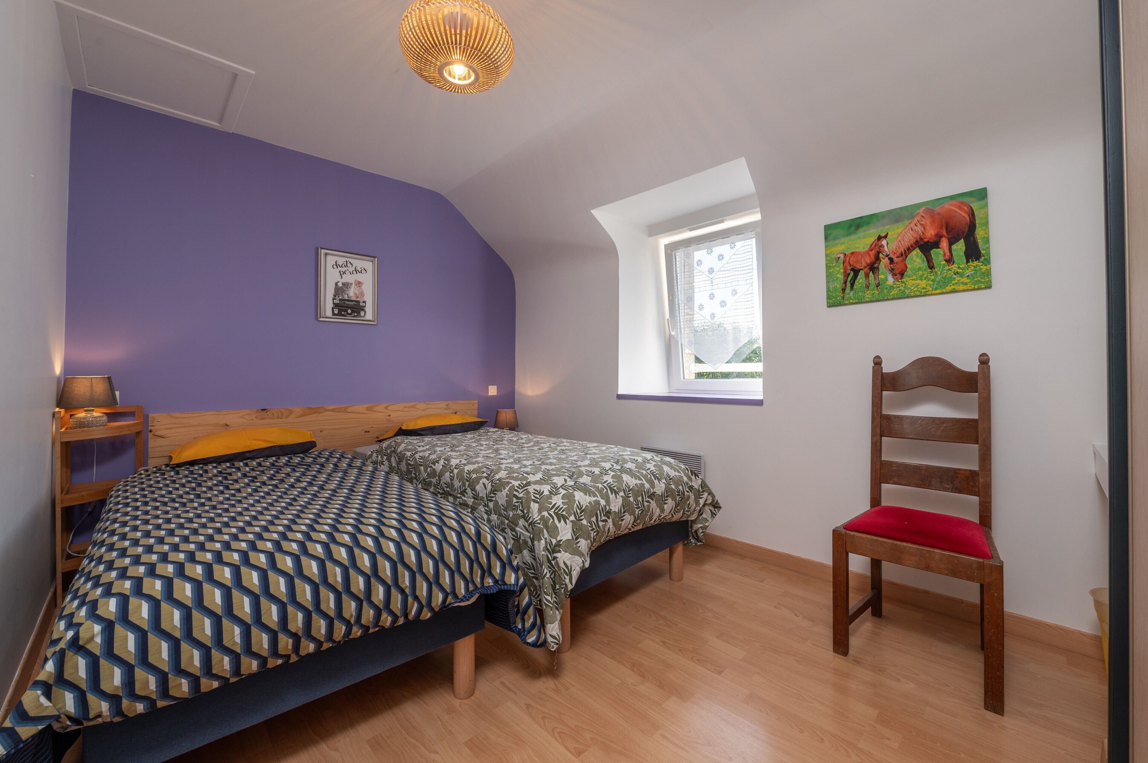 2 habitaciones, wifi gratis y ropa de cama 