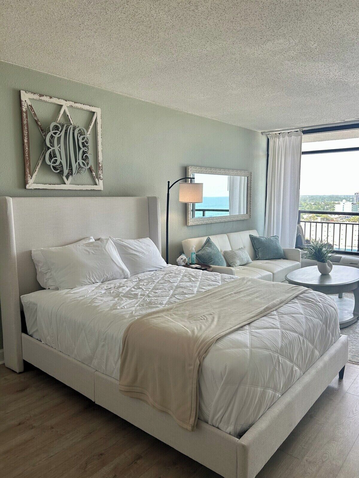 1 多间卧室、熨斗/熨衣板、免费 WiFi、床单