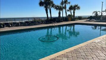 Indoor pool, outdoor pool