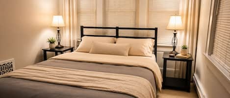 1 bedroom, iron/ironing board, WiFi, bed sheets