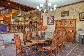 Family House, Balcony, Garden View | Dining room