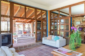 Sittområde i lobbyn