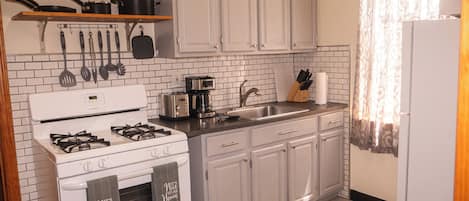 Microwave, oven, stovetop