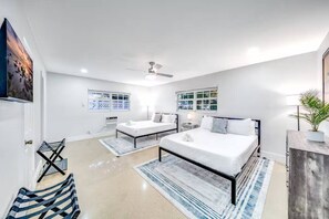 1 chambre, bureau, fer et planche à repasser, Wi-Fi gratuit