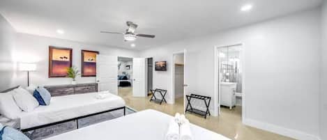 Desk, iron/ironing board, free WiFi, bed sheets