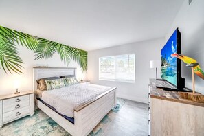 Desk, iron/ironing board, free WiFi, bed sheets