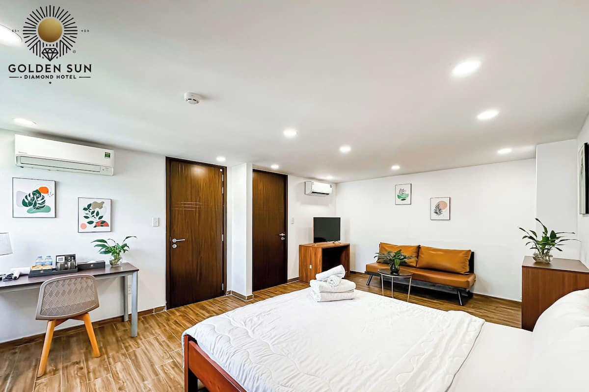 Family Apartment | Frette Italian sheets, premium bedding, down comforters, pillowtop beds