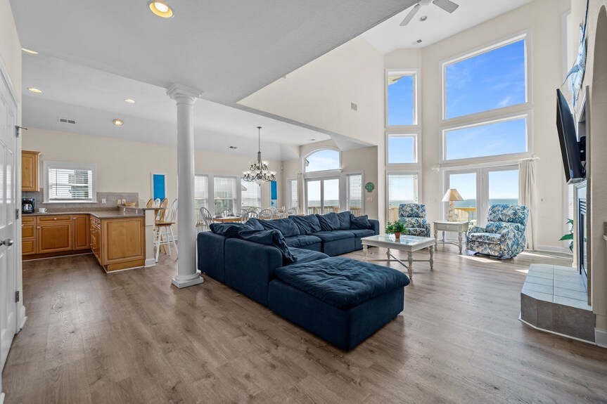 Waterfront Luxury, Private Pier, Gazebo, Resort Amenities & Panoramic Water Views - Hatteras, NC