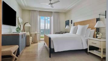 Chambre, 1 trĂšs grand lit, balcon (Waterfront)