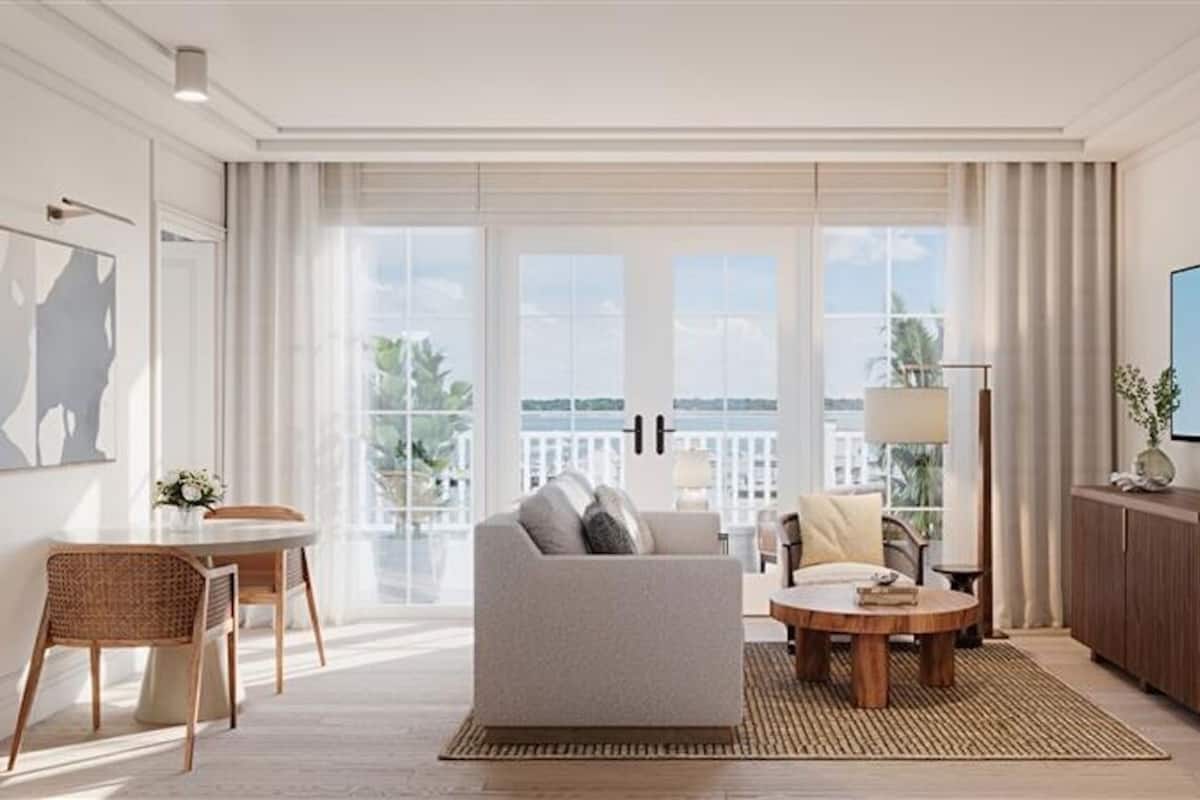 Suite, 1 King Bed with Sofa bed (Waterfront) | In-room safe, blackout drapes, iron/ironing board