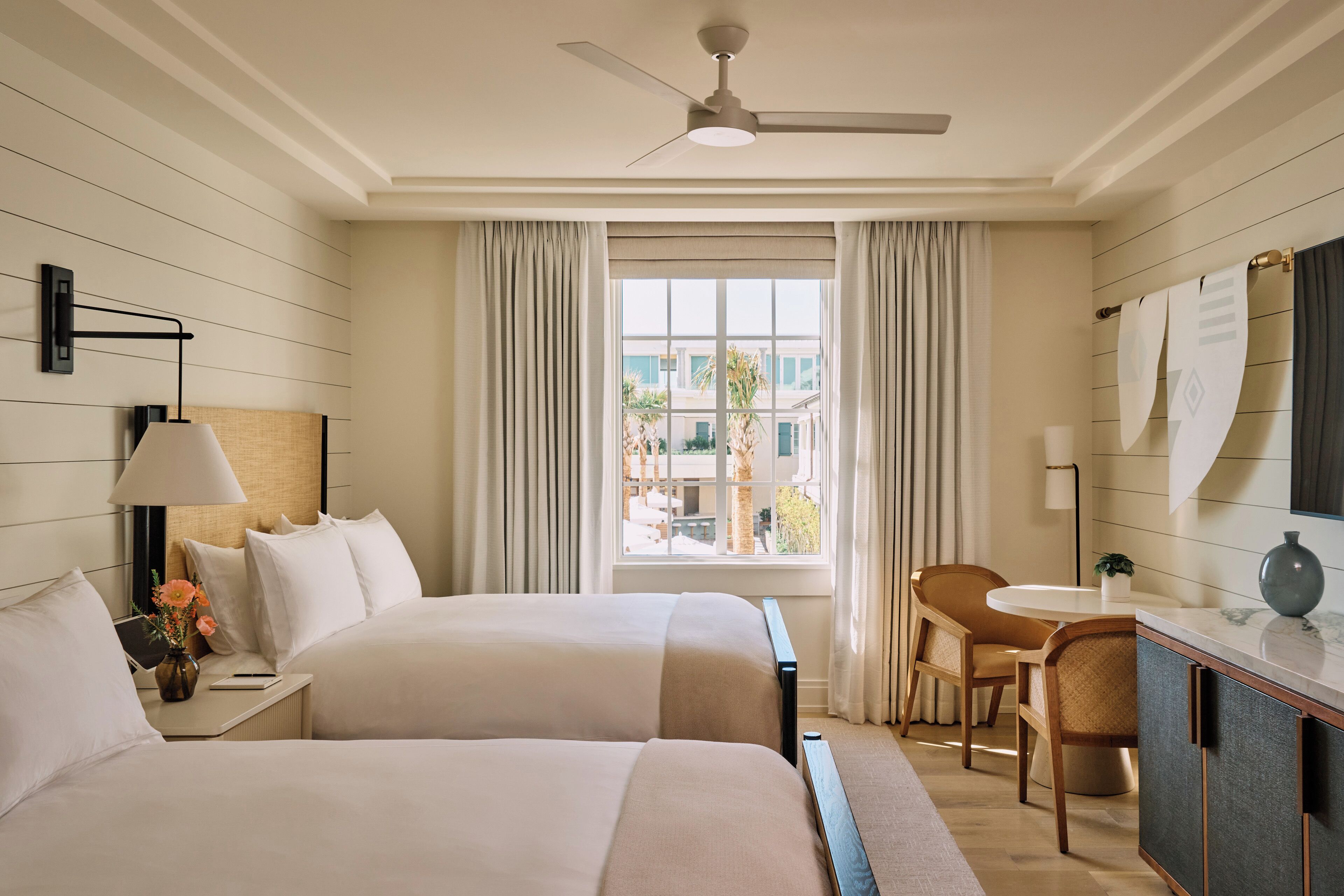 Premier Room, 2 Queen Beds | In-room safe, blackout curtains, iron/ironing board