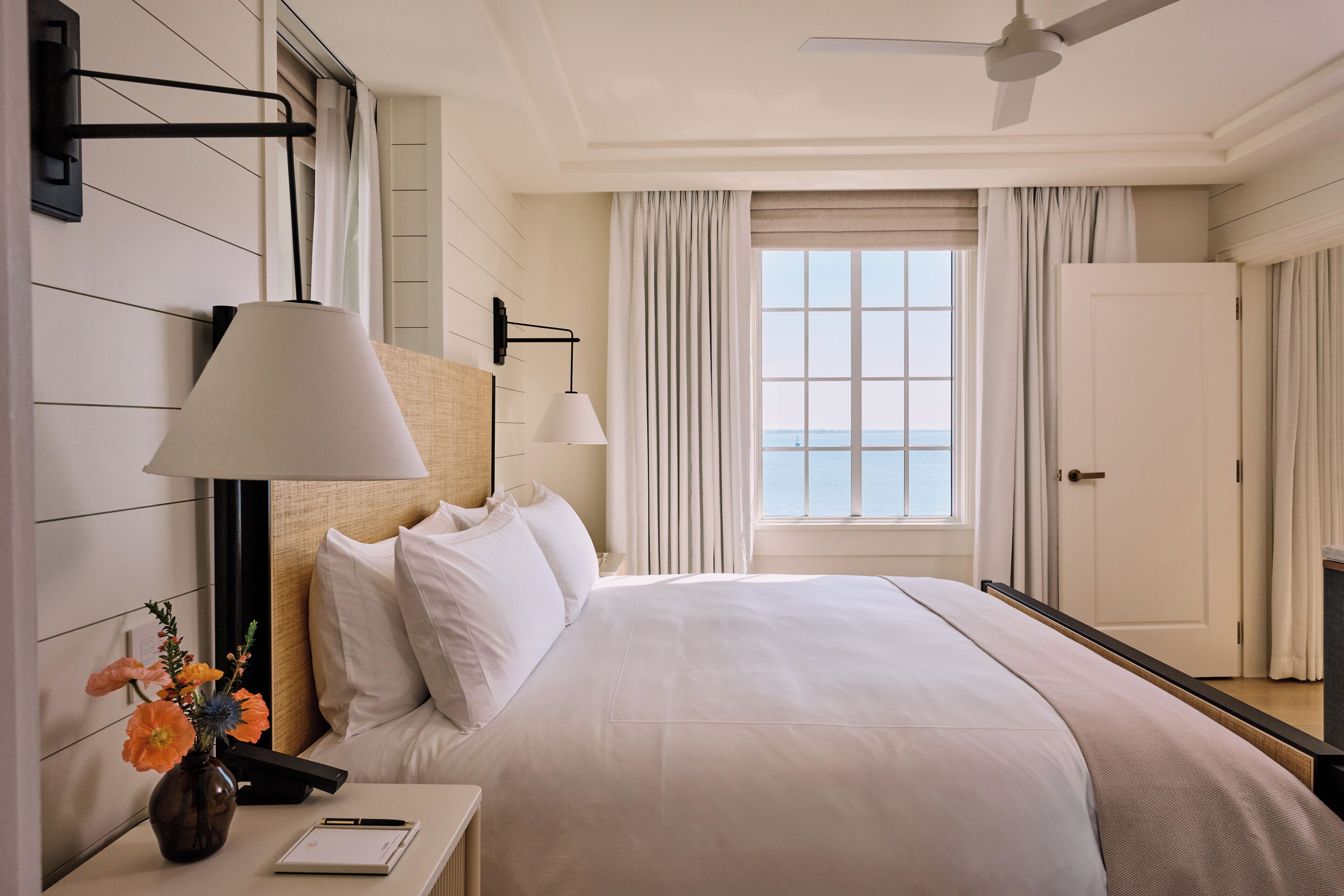 Suite, 1 King Bed with Sofa bed (Waterfront) | In-room safe, laptop workspace, blackout curtains, iron/ironing board