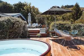 Baignoire à remous extérieure