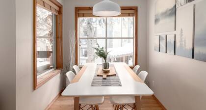 1BR | Powderview - Creekside | Bright and Cozy | Private Bike/Ski Storage | Free Parking