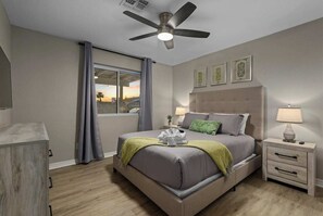 1 chambre, fer et planche à repasser, Wi-Fi gratuit, draps fournis