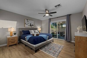 1 bedroom, iron/ironing board, free WiFi, bed sheets