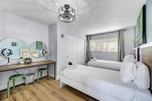 5 bedrooms, iron/ironing board, travel cot, free WiFi