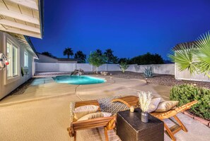 Una piscina climatizada