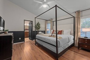 4 bedrooms, iron/ironing board, free WiFi, bed sheets