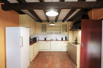 So Villa Molise au Blanc (71) - Heated pool - Sauna - 2h from Lyon - 30p.