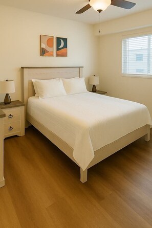 4 dormitorios, escritorio, tabla de planchar con plancha y wifi gratis