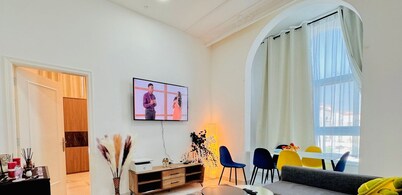 Welcoming 1-bedroom apartment in Abu Dhabi Fully furnished 1BHK