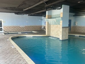 Indoor pool, a heated pool - Coastal Calm Retreat (Myrtle Beach)
