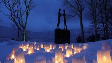 Espace banquet en plein air