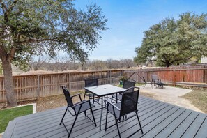 Outdoor dining