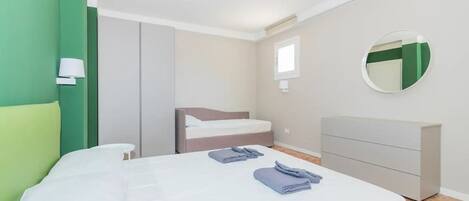 1 soveværelse, strygejern/strygebræt, Wi-Fi, sengetøj