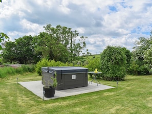 Udendørs spabad