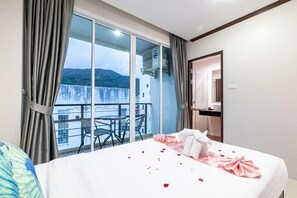 Kamar Double Keluarga | Meja kerja dan Wi-Fi gratis