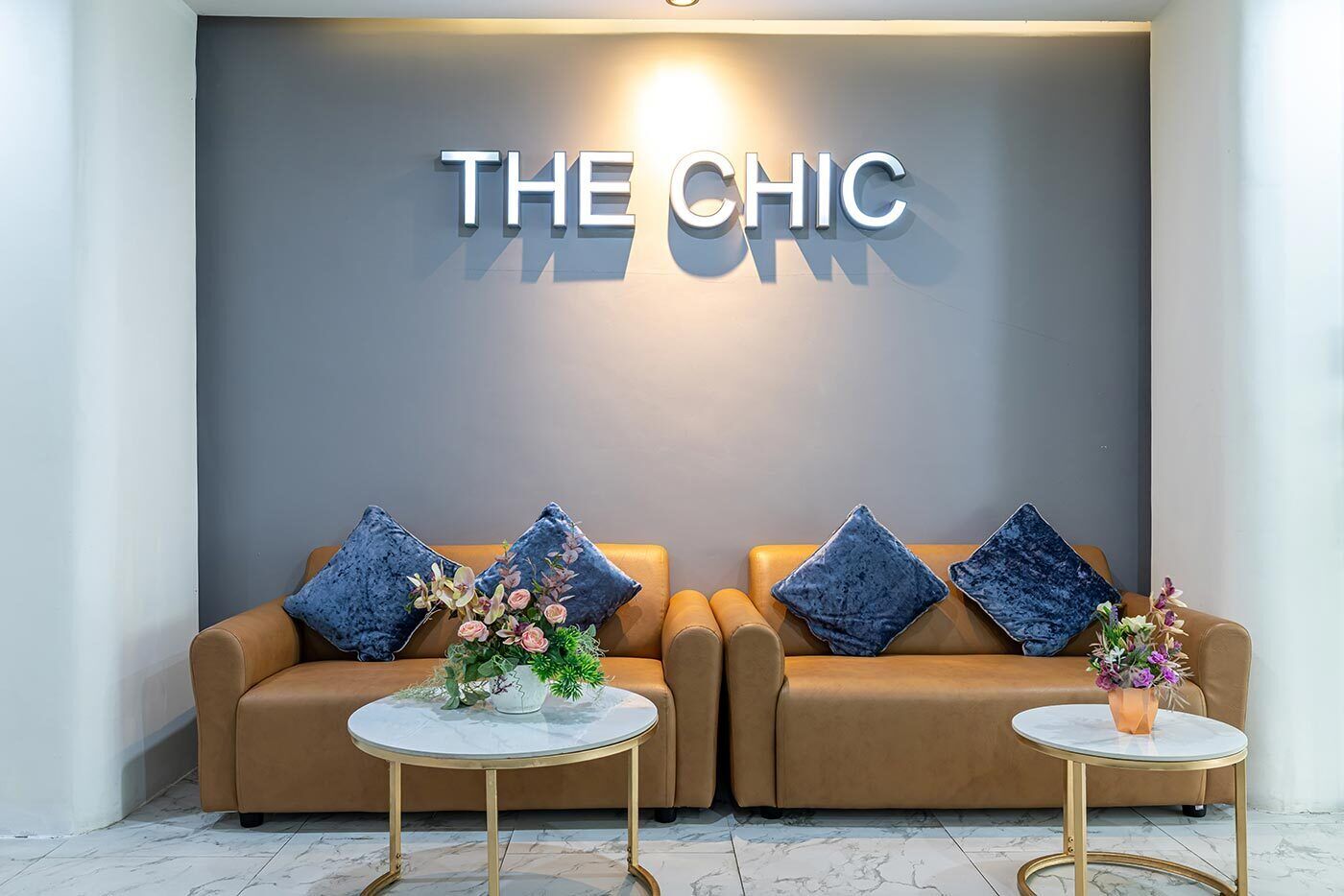 Sala de estar en el lobby