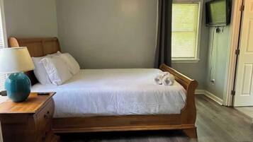 4 soverom, strykejern/-brett, reiseseng for barn og wi-fi