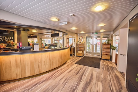 Recepción. Hotelli Savonlinna