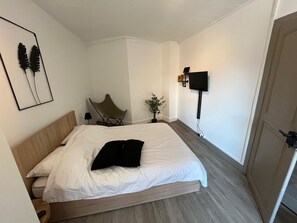 1 quarto, Wi-Fi, roupa de cama