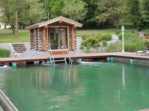 2 indoor pools, seasonal outdoor pool