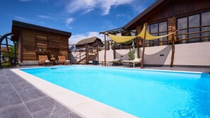 Opvarmet pool