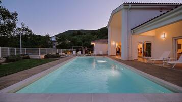 Piscine chauffée