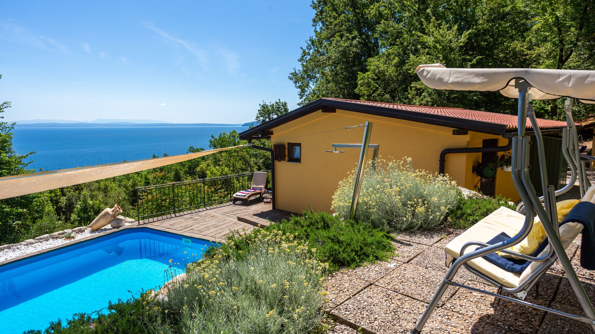 Piscine chauffée